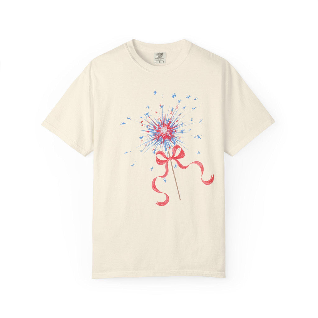 Sparkler 4th of July Shirt | USA Patriotic Tee | Independence Day Fireworks Graphic Shirt