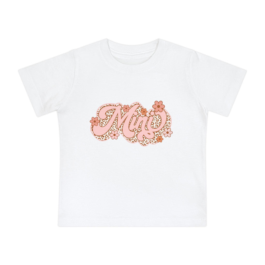 Mini with Flowers|Adorable Baby Tshirt
