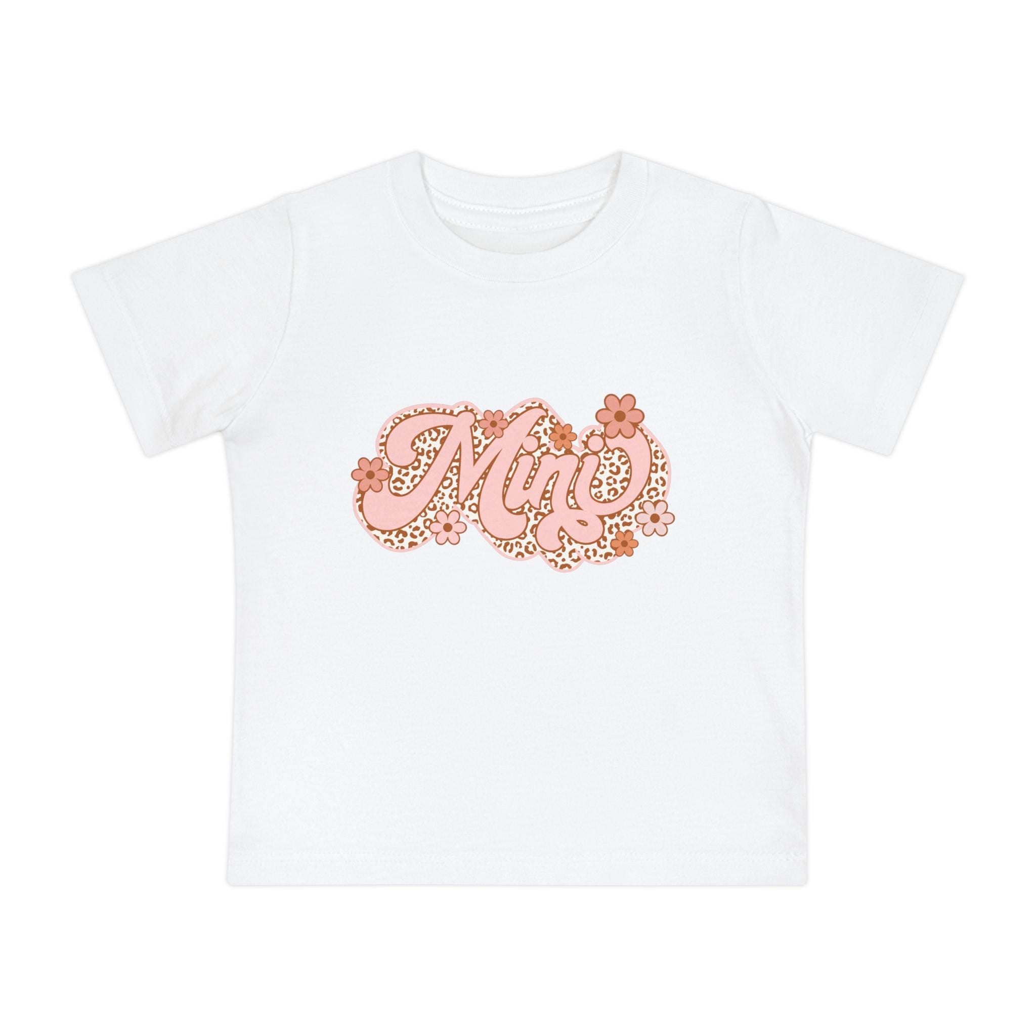 Mini with Flowers|Adorable Baby Tshirt