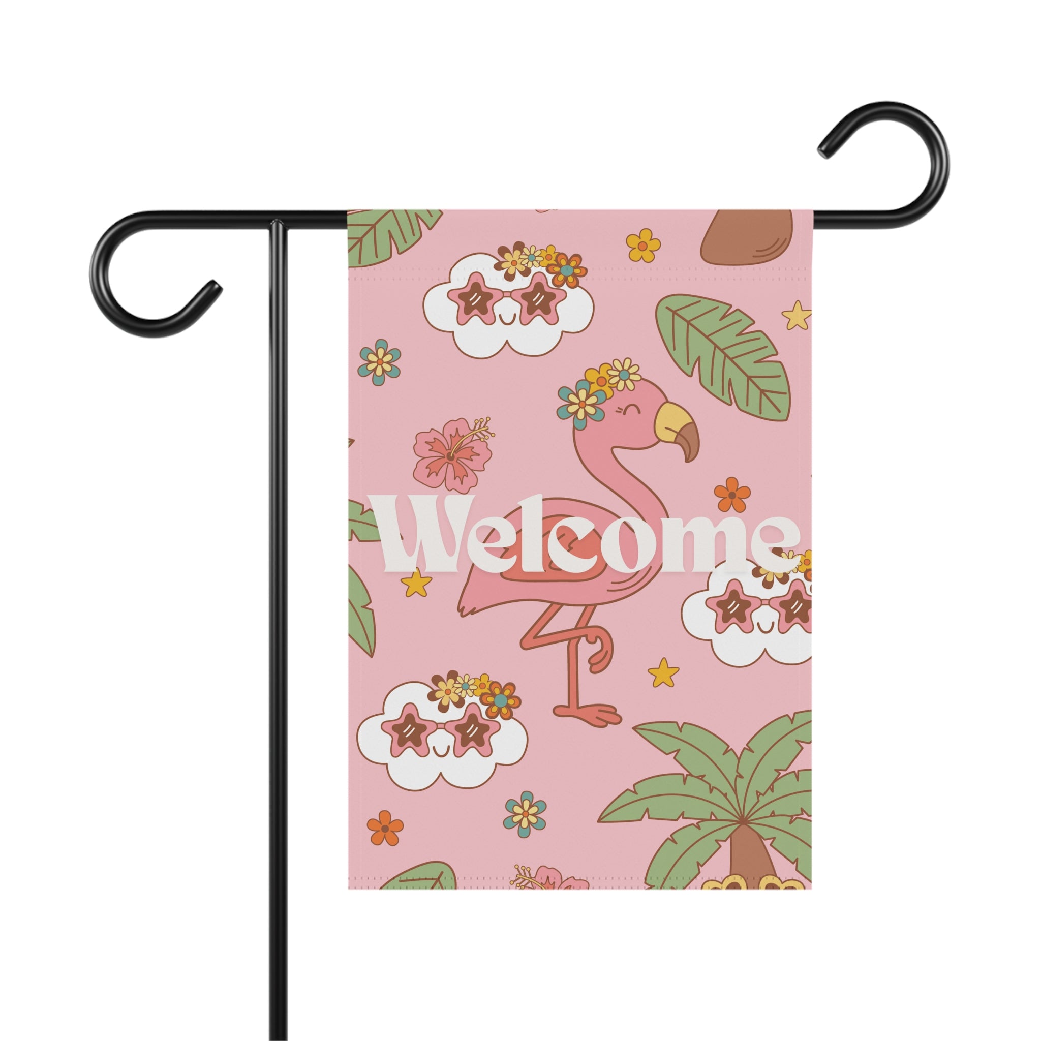 Flamingo Garden & House Banner