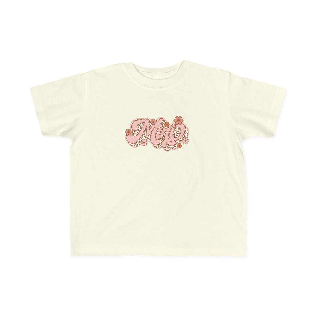 Mini with Flowers|Toddler T-Shirt