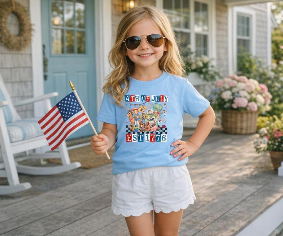 Toy Story Fourth of July Infant Tee | Patriotic Toddler Shirt
