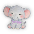 Personalized Elephant Custom Shaped Pillows