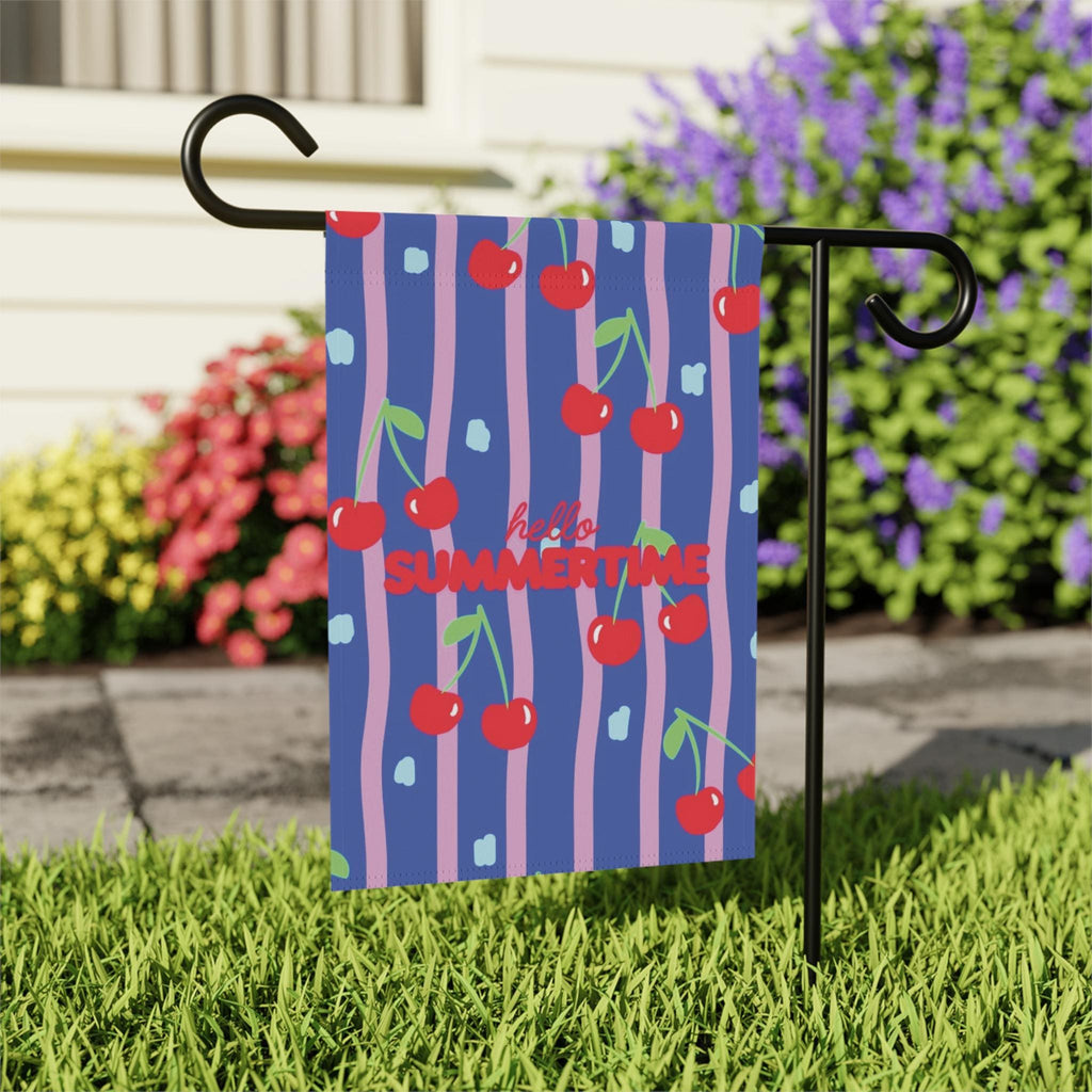 Cherry Summer Garden Banner | House Flag
