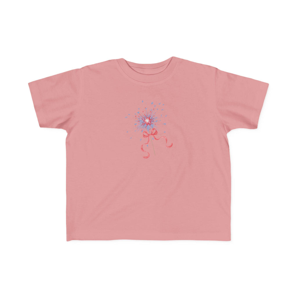 Toddler Sparkler Fourth of July Shirt | Patriotic Kids Tee | Red White Blue Toddler Shirt | Independence Day Outfit | USA Fireworks Shirt