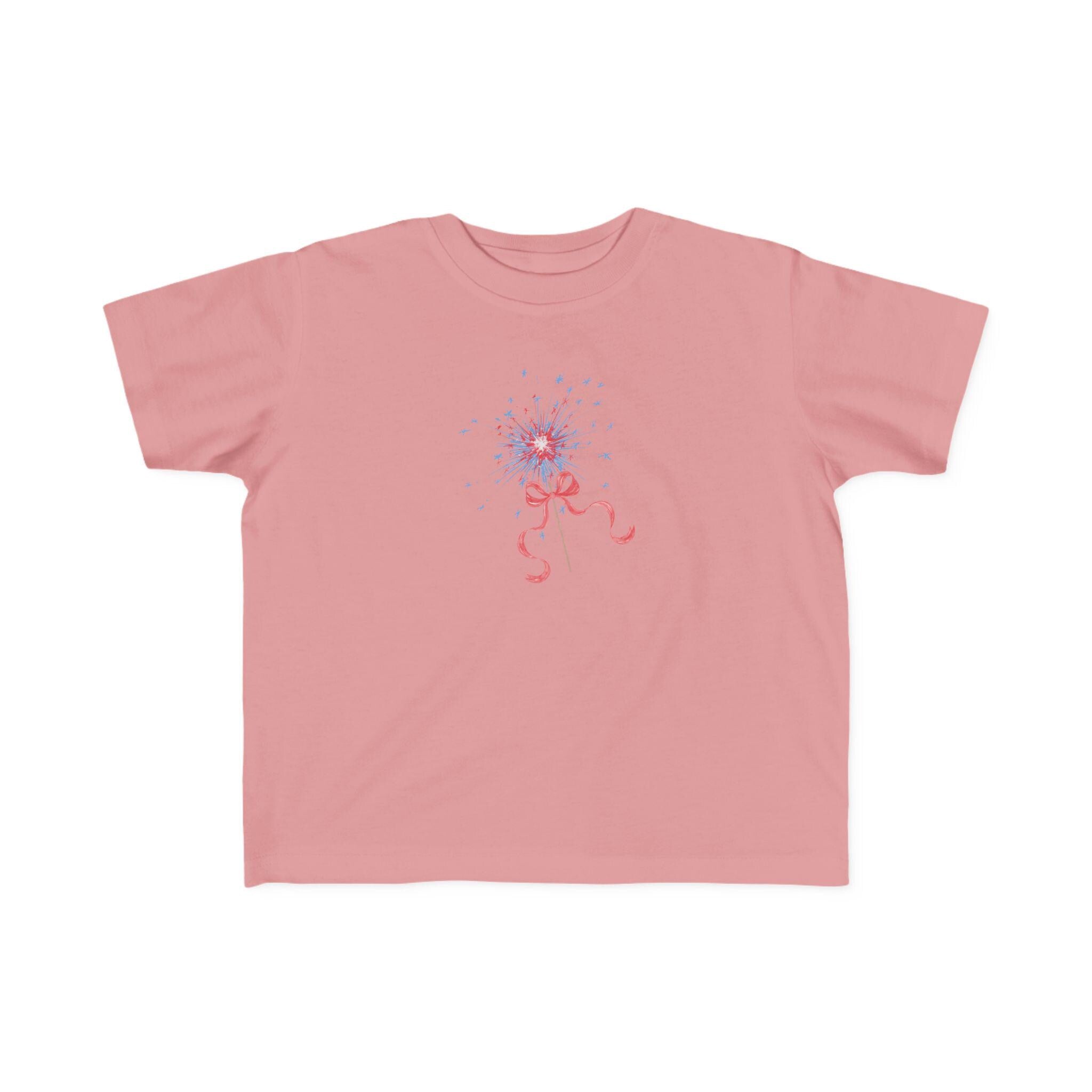 Toddler Sparkler Fourth of July Shirt | Patriotic Kids Tee | Red White Blue Toddler Shirt | Independence Day Outfit | USA Fireworks Shirt
