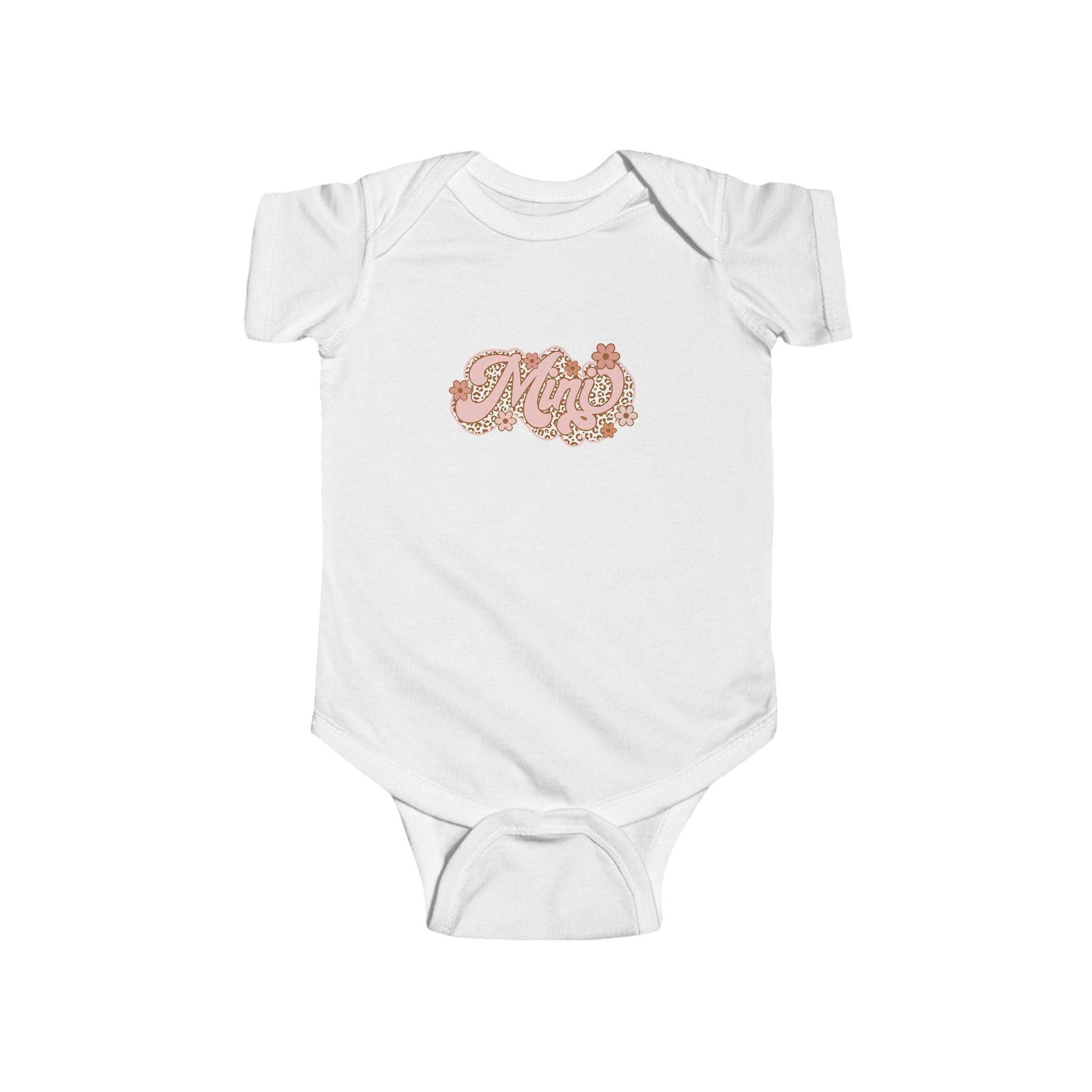 Floral Mini Baby Onesie|Perfect Gift for Little Ones