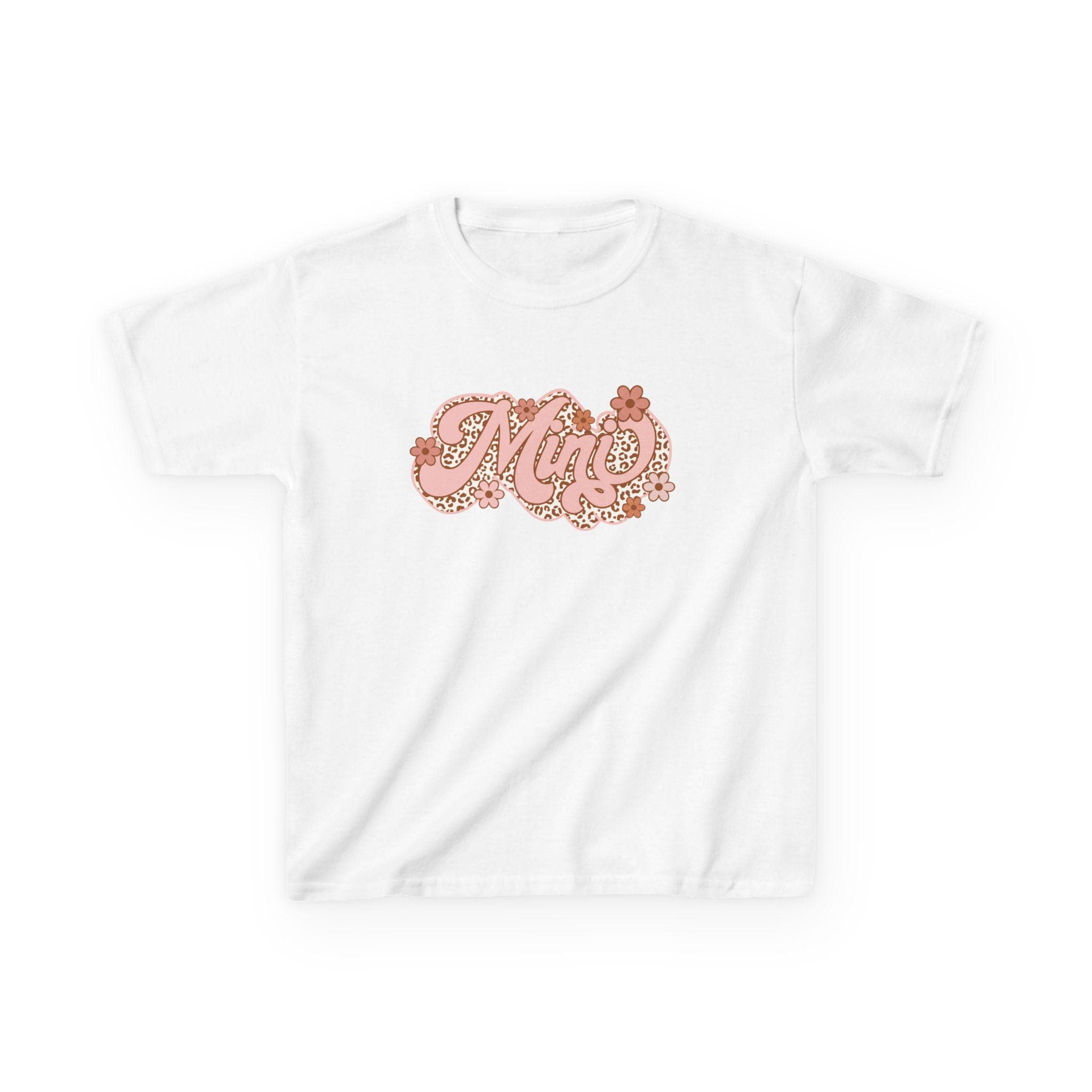 Mini with Flowers|Kids Floral T-Shirt