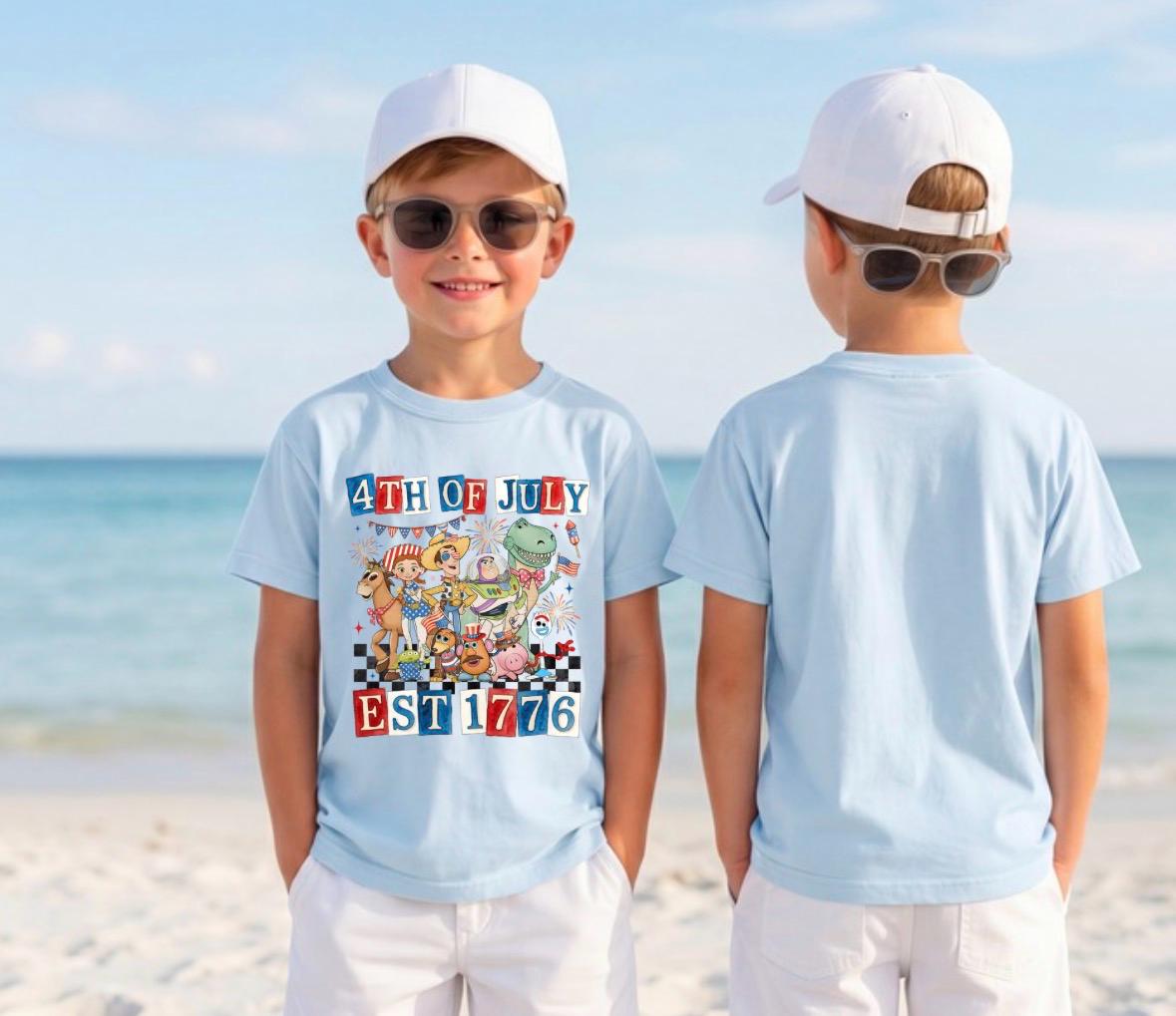 Toy Story Fourth of July Infant Tee | Patriotic Toddler Shirt