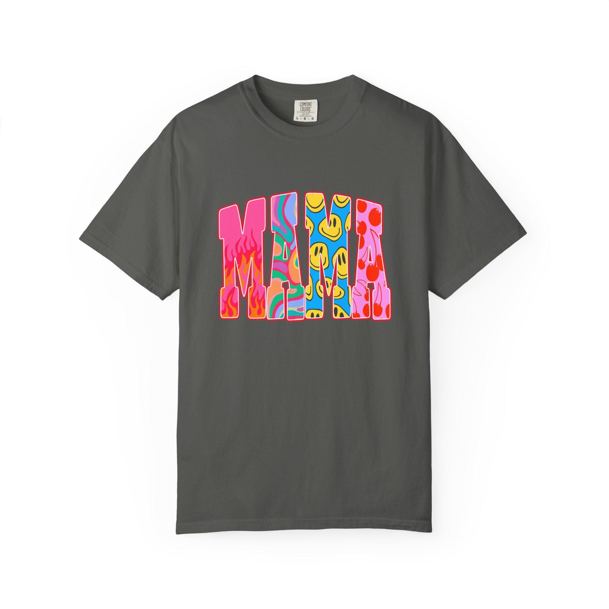 Retro Mama Unisex T-shirt, Vintage Mother Shirt, Fun Bright Tee, Mom Gift Idea, Colorful Graphic Top