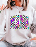 Retro Mama Crewneck Sweatshirt, Vintage Mama Sweater, Mom Gift, Retro Floral Mama Pullover