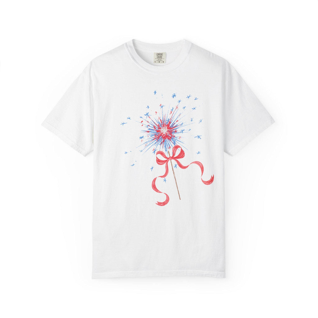Sparkler 4th of July Shirt | USA Patriotic Tee | Independence Day Fireworks Graphic Shirt