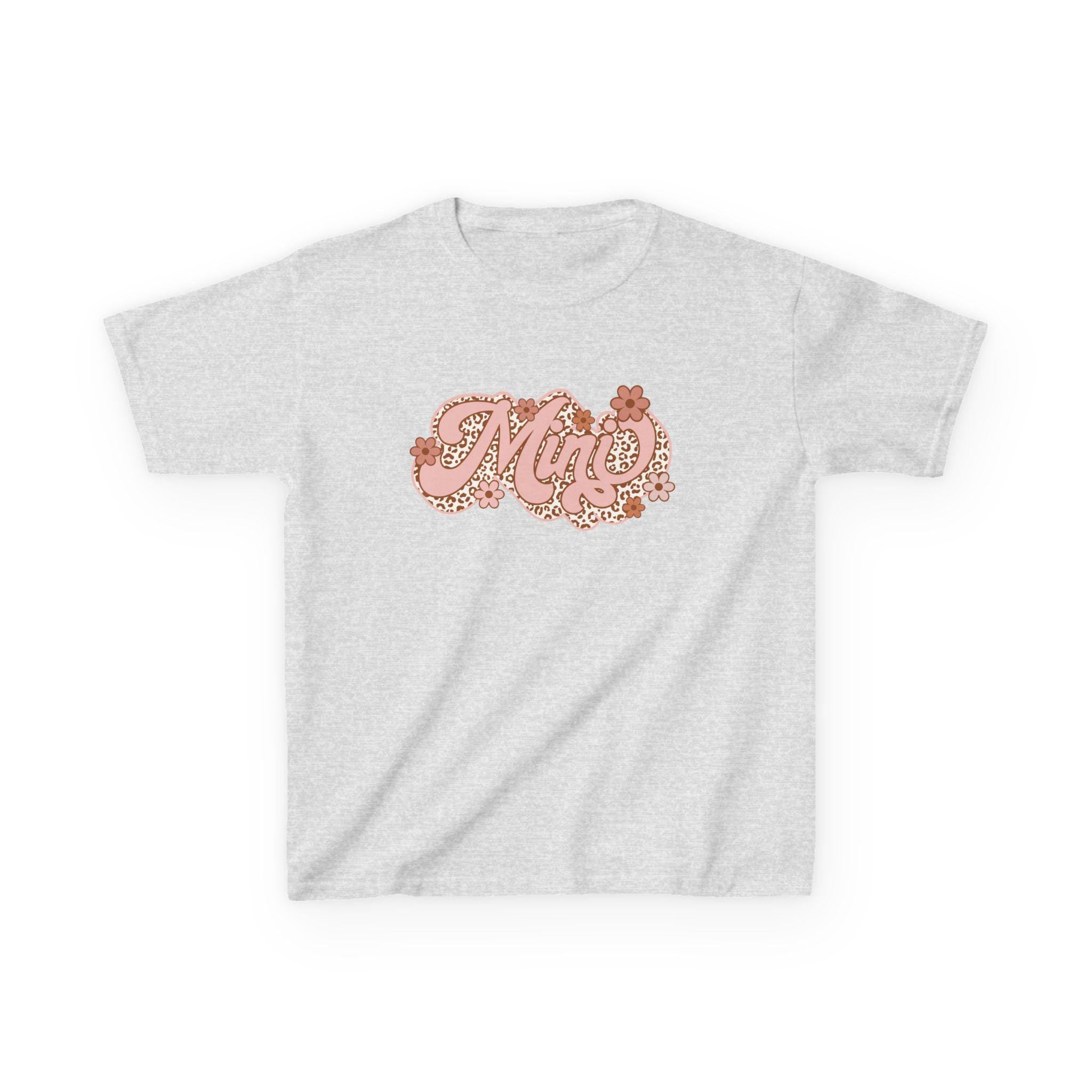 Mini with Flowers|Kids Floral T-Shirt