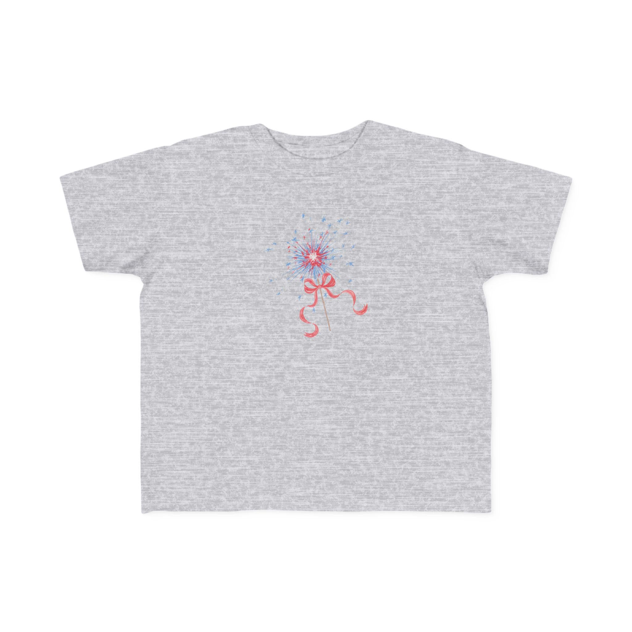 Toddler Sparkler Fourth of July Shirt | Patriotic Kids Tee | Red White Blue Toddler Shirt | Independence Day Outfit | USA Fireworks Shirt