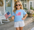 American Flag Fourth of July Toddler Tee | Patriotic Stars Stripes