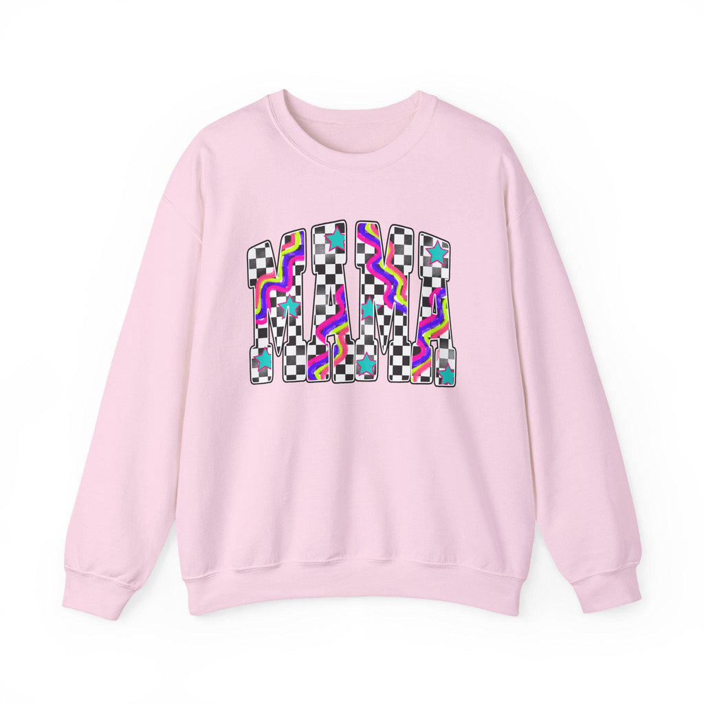 Retro Mama Crewneck Sweatshirt, Vintage Mama Sweater, Mom Gift, Retro Floral Mama Pullover